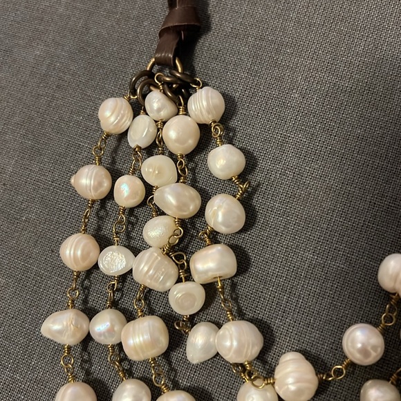 Freshwater Pearl Layered Necklace - Picture 3 of 8